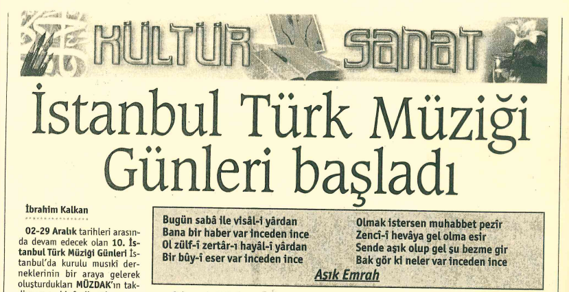 İstanbul Türk Müziği Günleri